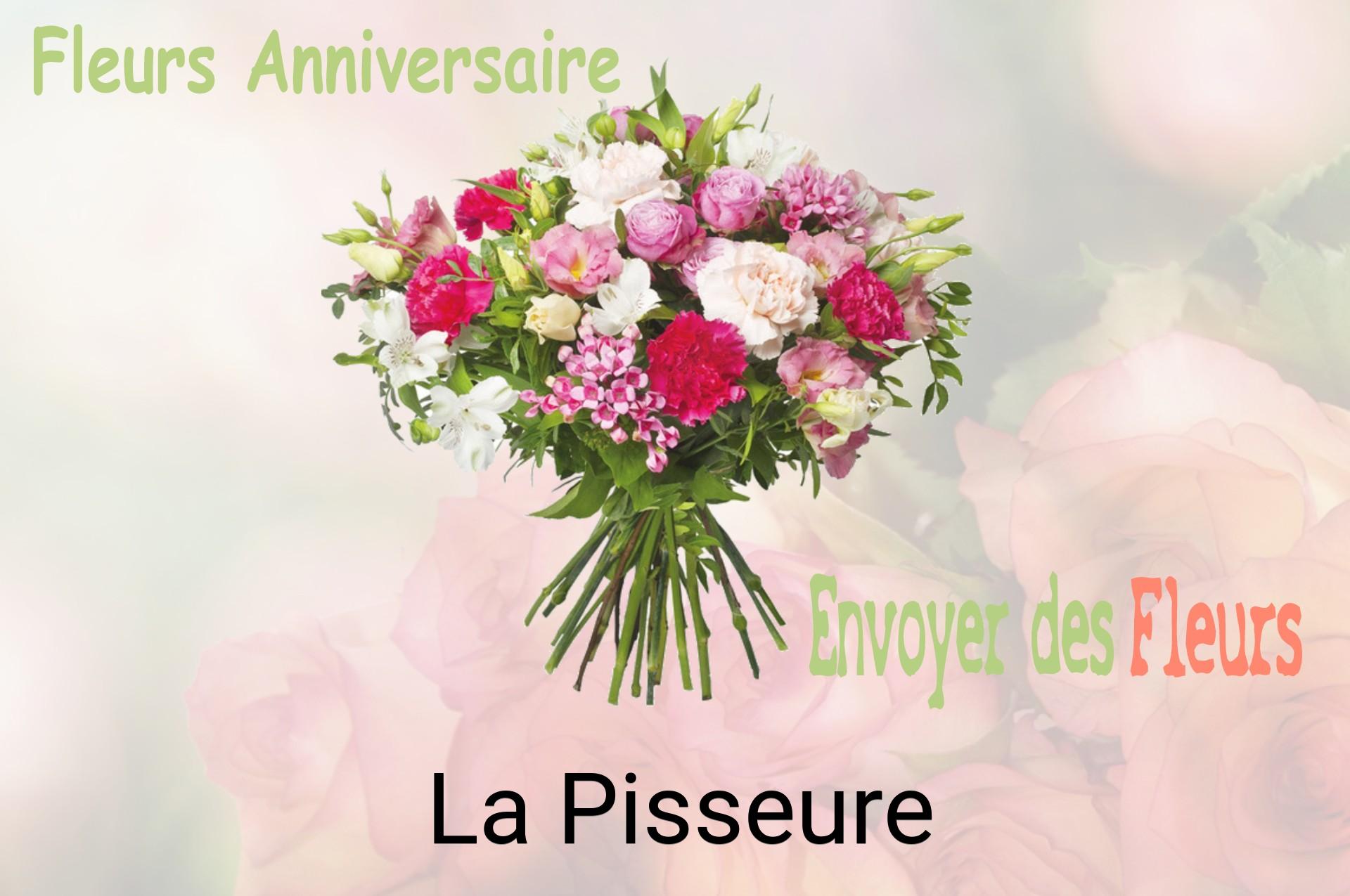 Bouquet de fleurs d’anniversaire livré à La Pisseure