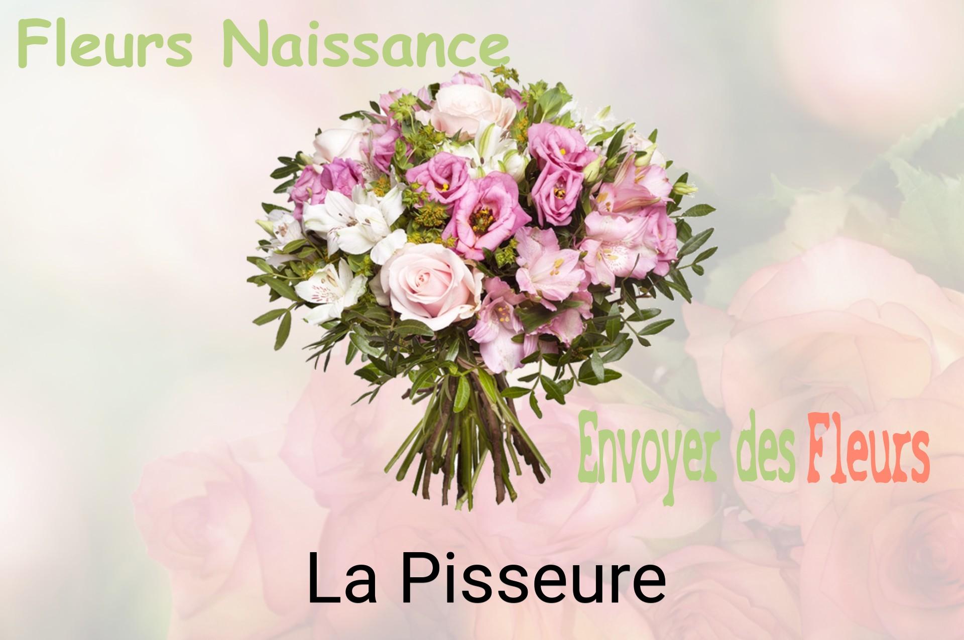 Bouquet de fleurs de naissance livré à La Pisseure