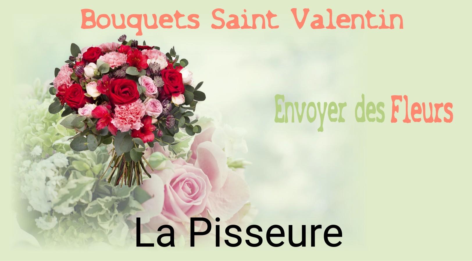 Roses de Saint-Valentin livrées à La Pisseure